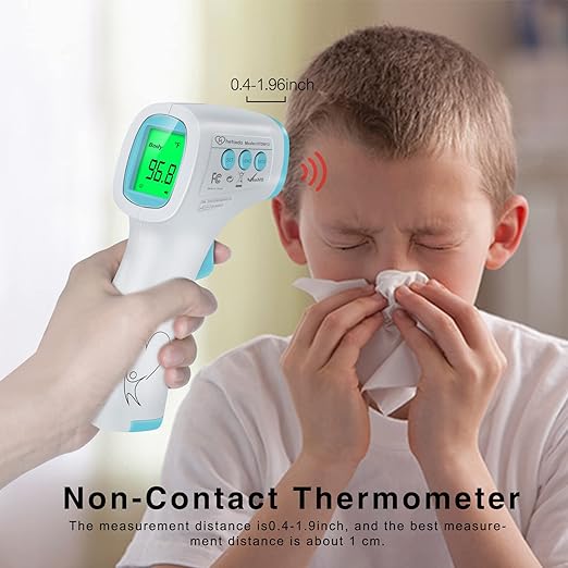 Thermometer for Adults Forehead, No Touch Thermometer for Adults