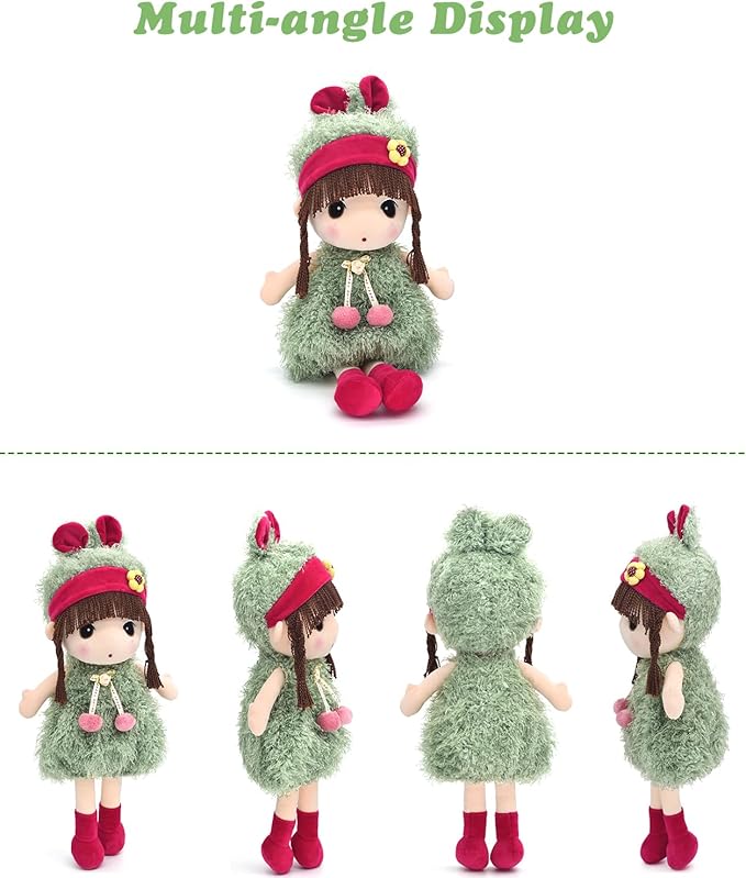 HWD Kawaii 17 inch Stuffed Plush Girl Toy Doll.Good Dolly