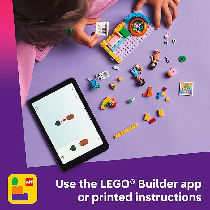 LEGO Friends Aliya's Baby Sister's Playroom Building Toy - Pretend Play Set for Kids, Girls and Boys, Ages 6+ - with 2 Minidolls, Baby Figure, and Stroller - Gift Idea for Birthdays - 42645