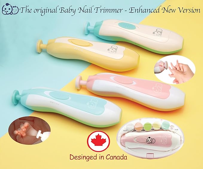 Royal Angels Baby Nail File, 21 in 1 Set with Labels 13 Replacement