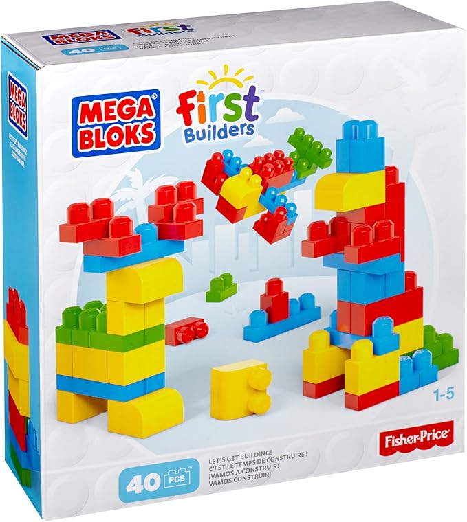 Mega Bloks Let's Start Building 40 pieces