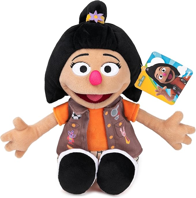 GUND Sesame Street Official Ji-Young Plush, Premium Plush Doll for Ages 1 & Up 13”