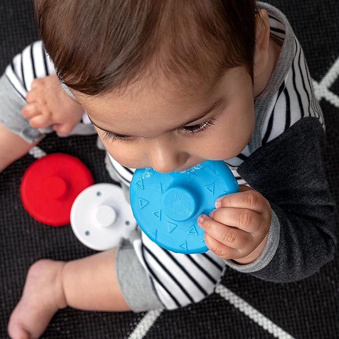 Baby Einstein Stack & Wobble Zen BPA Free Teether Toy 3 Months