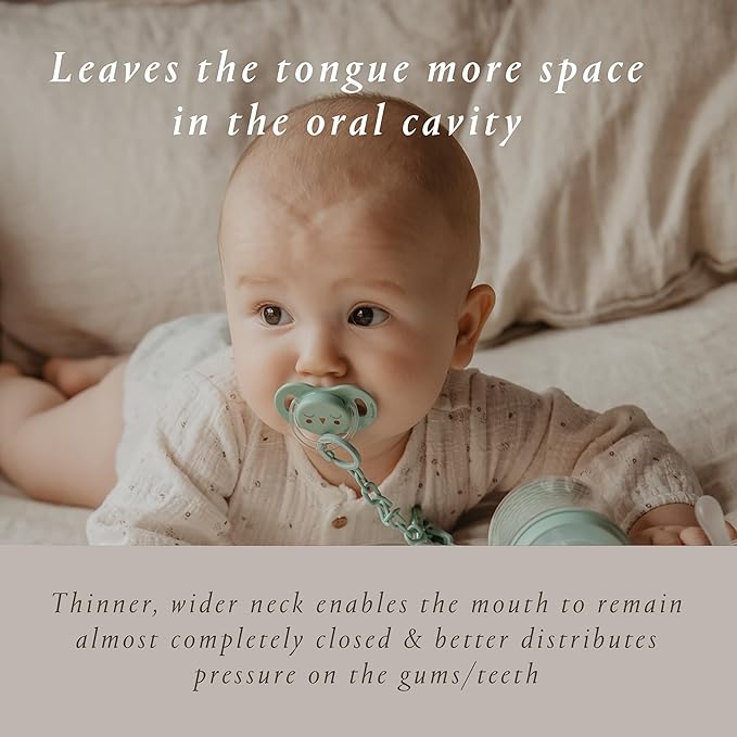 Suavinex Bonhomia SX PRO Physiological Pacifier, Supports Breastfeeding Babies 18 Months