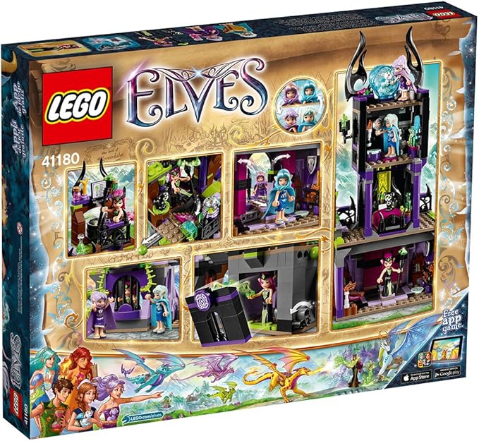 LEGO Elves 41180 Ragana's Magic Shadow Castle Building Kit (1014 Piece)