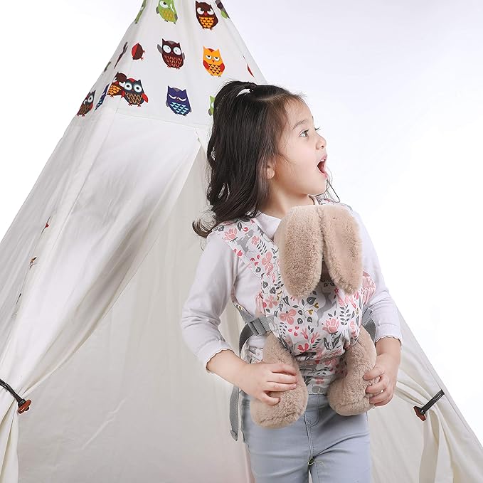 GAGAKU Baby Doll Carrier Front and Back Stuffed Animal Carriers