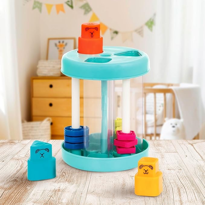 Battat – Shape Sorter 3 Shapes 18 Months