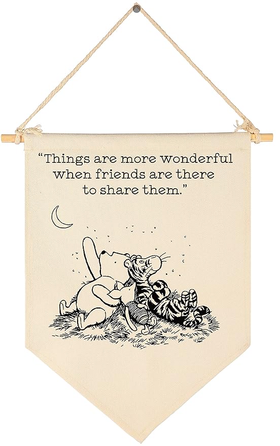 Winie Nursery Flag the Pooh,Nursery Wall Decor