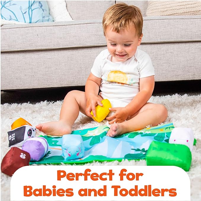 Hapinest Zoo Carry Playmat Soft Toys and Gifts for Baby 1 Year
