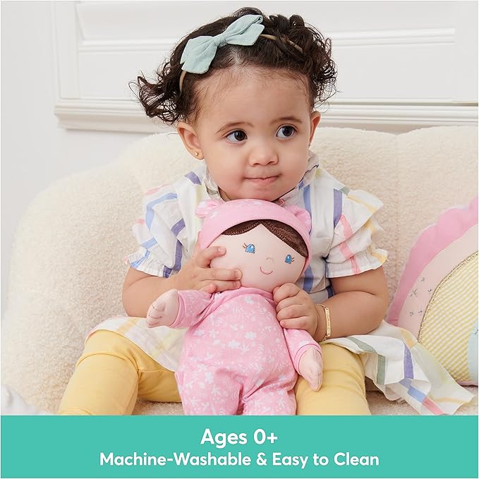 GUND Baby Sustainable Baby Doll, Plush Doll Made from Recycled Materials 12”