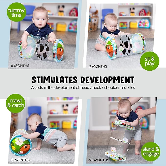 Hoovy Infant Crawling Toys | Toys for Crawling Babies 6-12 Months