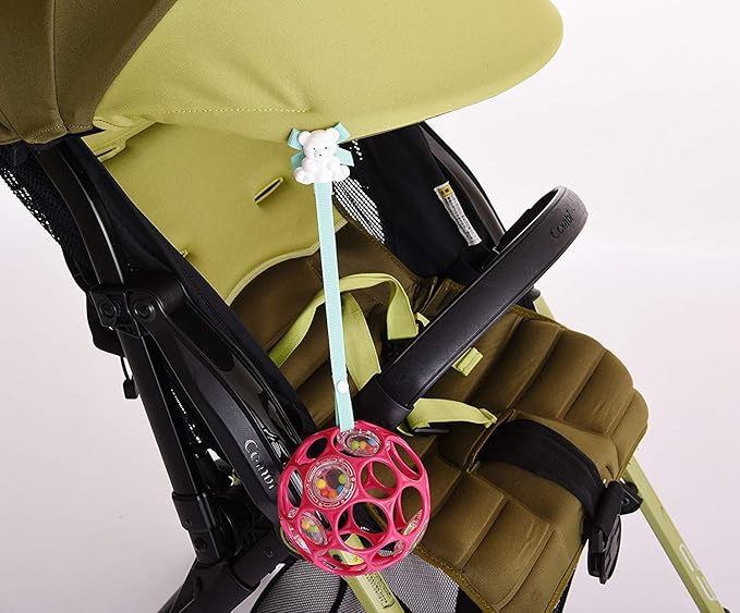 Baby Buddy Pacifier Clip Holder, Newborn Essential with Universal Fit for all Binky and Teether Brands 4+ Months, 2 Pack