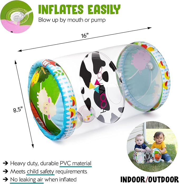 Hoovy Infant Crawling Toys | Toys for Crawling Babies 6-12 Months