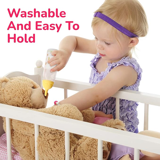 Mommy & Me Magic Bottles - 2 Baby Doll Bottles,