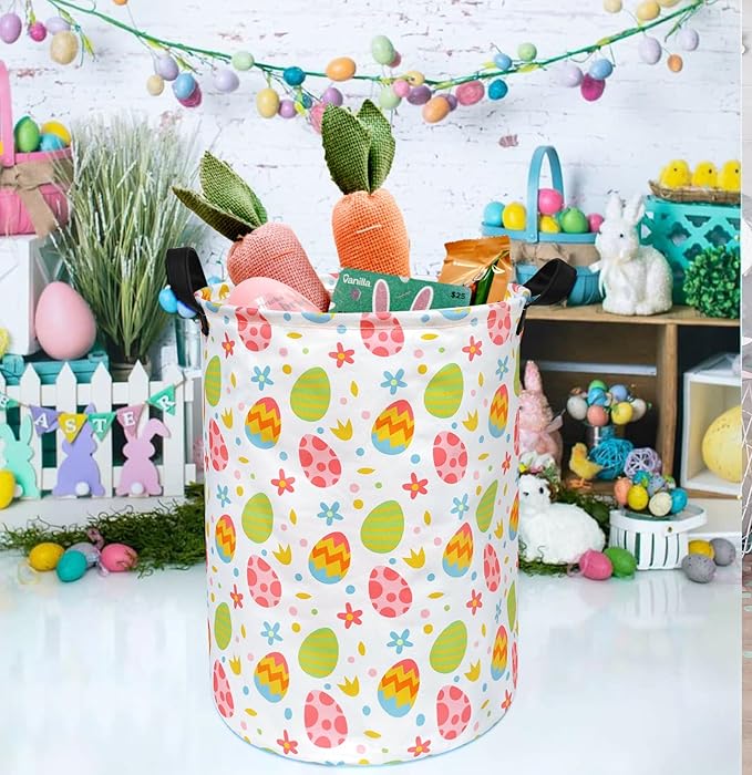 Round Laundry Hamper Storage Basket Organizer Hamper Storage Bins