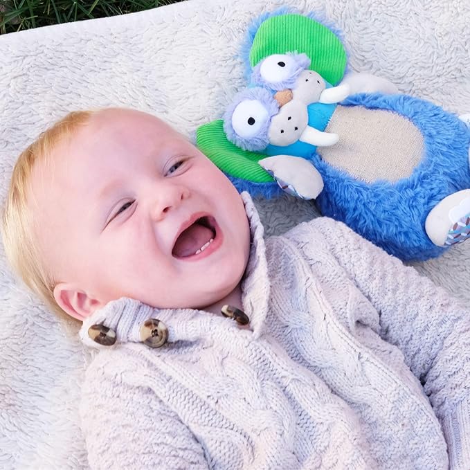 & Toddler Plush Soft Bean Bag Toy with Full Color