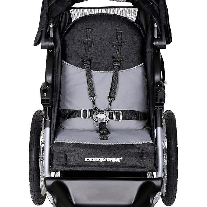 Baby Trend Expedition® Jogger Travel System with EZ Flex-Loc® Infant Car Seat, Millenium White