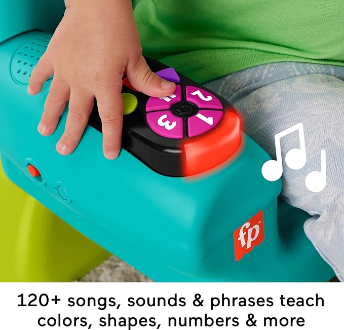 Fisher-Price Toddler Learning Toy Laugh & Learn Smart Stages Chair 1+ Years,