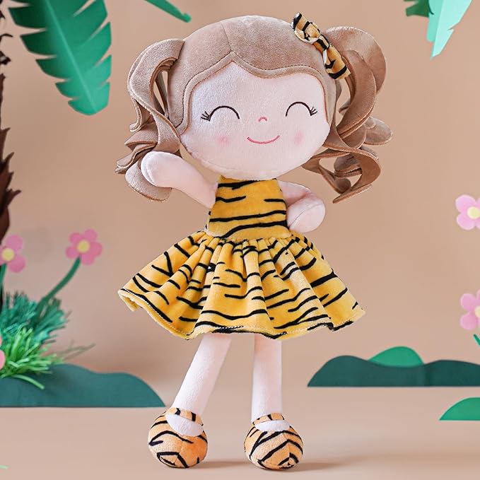 Gloveleya Baby Dolls Soft Snuggly First Baby Girl Gifts Plush 12inches Animal