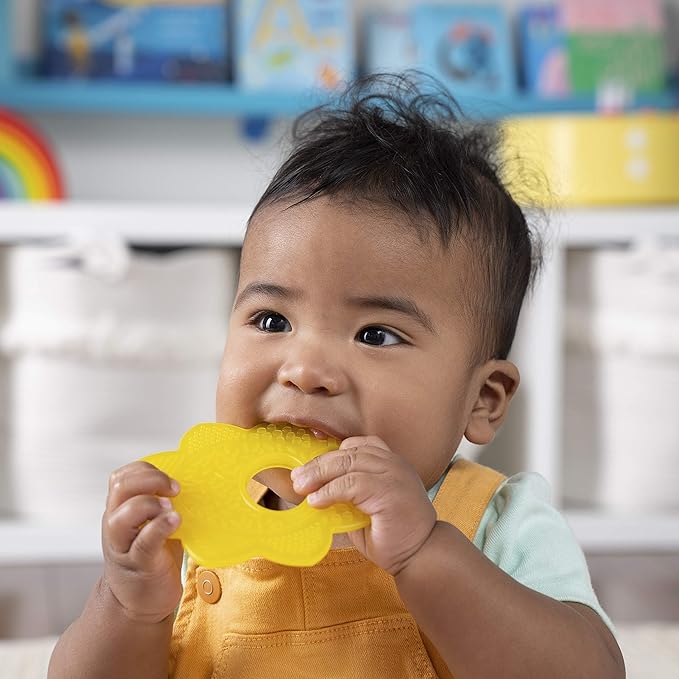 Bright Starts Teeth Relief 8pc Gift Set - BPA-Free Baby Teethers, Refrigerated Teething Toys 3 Months+