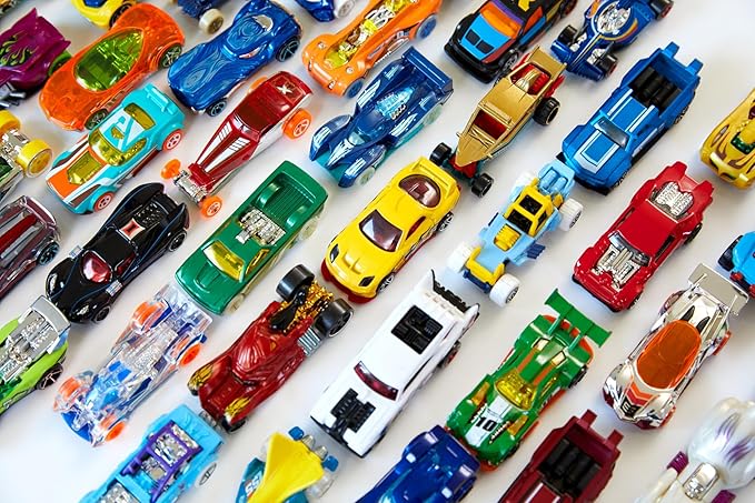 Hot Wheels Toy Trucks & Cars, 50-Pack 50 1:64