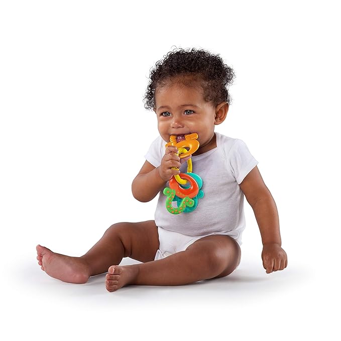 Bright Starts Teeth Relief 8pc Gift Set - BPA-Free Baby Teethers, Refrigerated Teething Toys 3 Months+