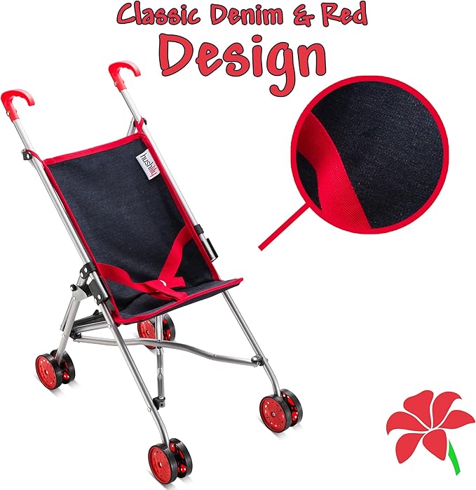 Baby Doll Stroller for Toddlers 3 Years and up, Foldable