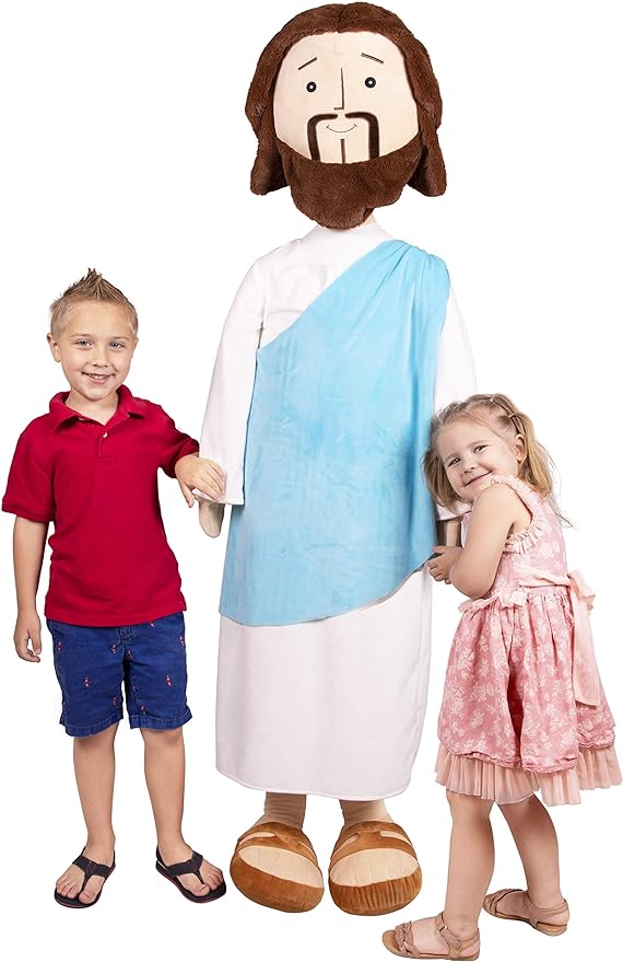 Giant 6 Foot Plush Jesus Doll; Great for Christmas, Easter
