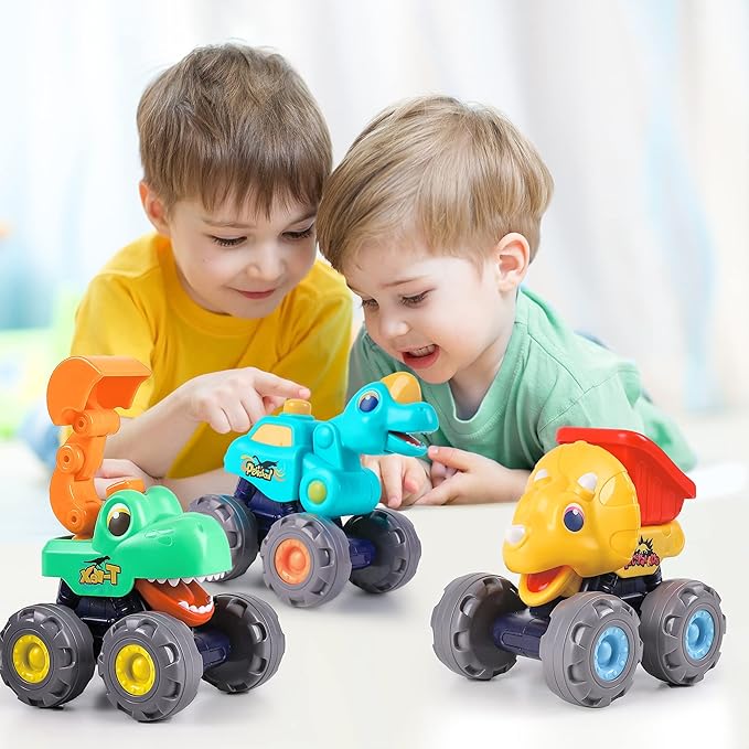 iPlay, iLearn Toddler Dinosaur Monster Truck Toys 1 2 3 Year 12 18 24 Month