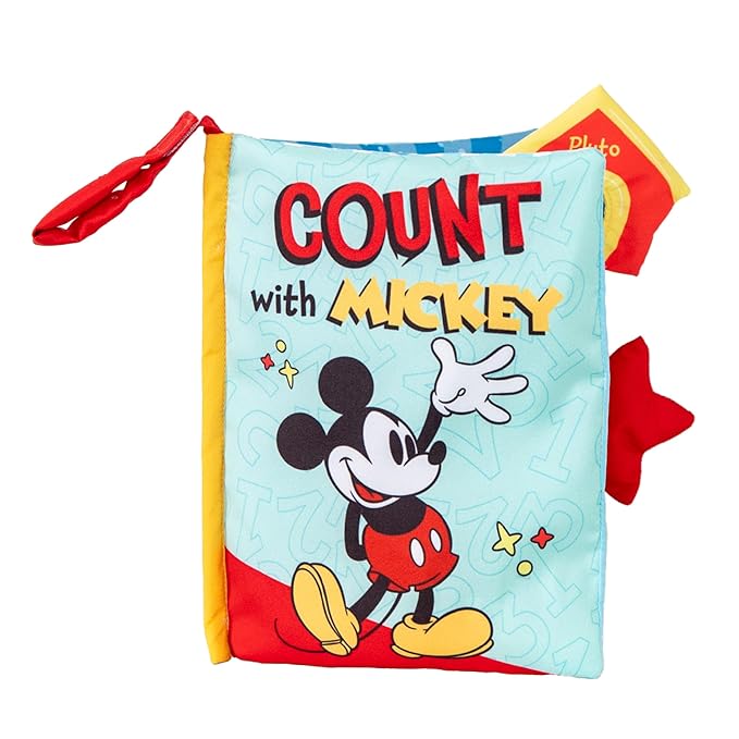 Disney Baby Mickey Mouse Count with Mickey Soft Book