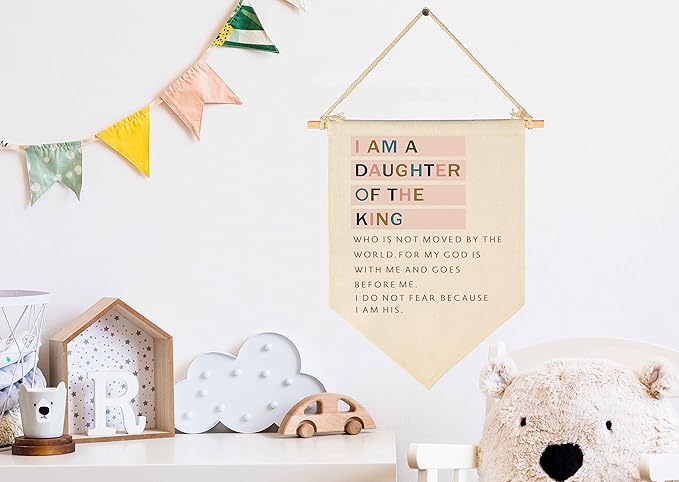 I Am A Daughter Of the King-Inspirational Flag Sign Gifts
