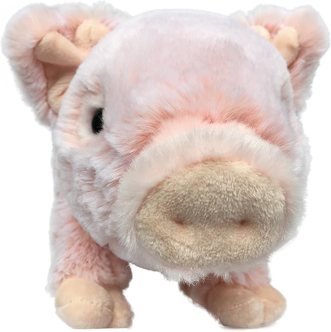 Ice King Bear Lifelike Baby Pig Stuffed Animal Piggy - Piglet Plush Toy 12 Inches