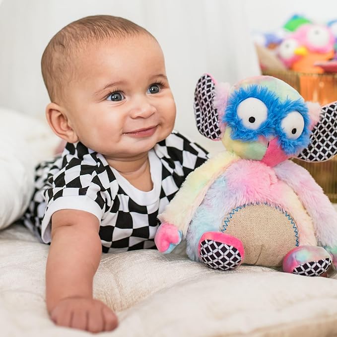 & Toddler Plush Soft Bean Bag Toy with Full Color