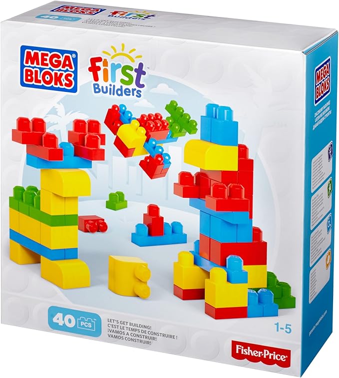 Mega Bloks Let's Start Building 40 pieces