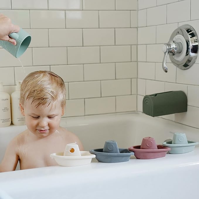 mushie Baby Bath Rinse Cup | 100% Food Grade Silicone