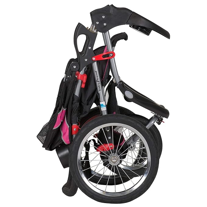 Baby Trend Expedition® Jogger Travel System with EZ Flex-Loc® Infant Car Seat, Bubble Gum