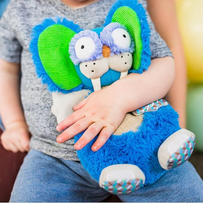 & Toddler 9" Plush Soft Bean Bag Toy, Gus The Toothy Tusked Rus