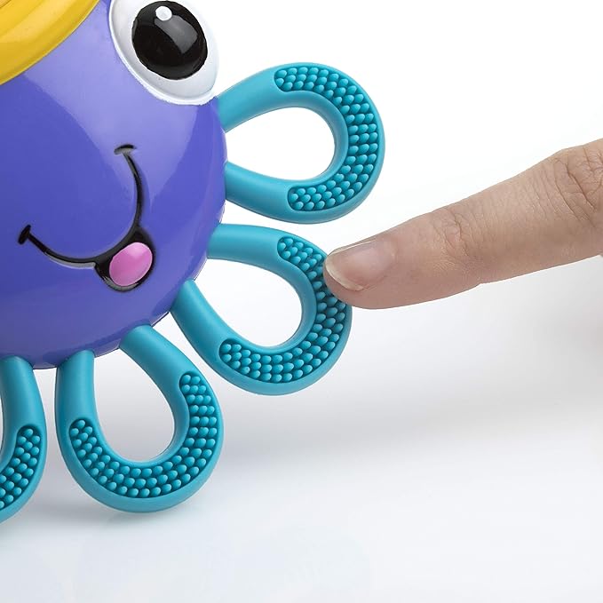 Nuby Vibe-eez Vibrating Teether - Battery Powered 3+ Months
