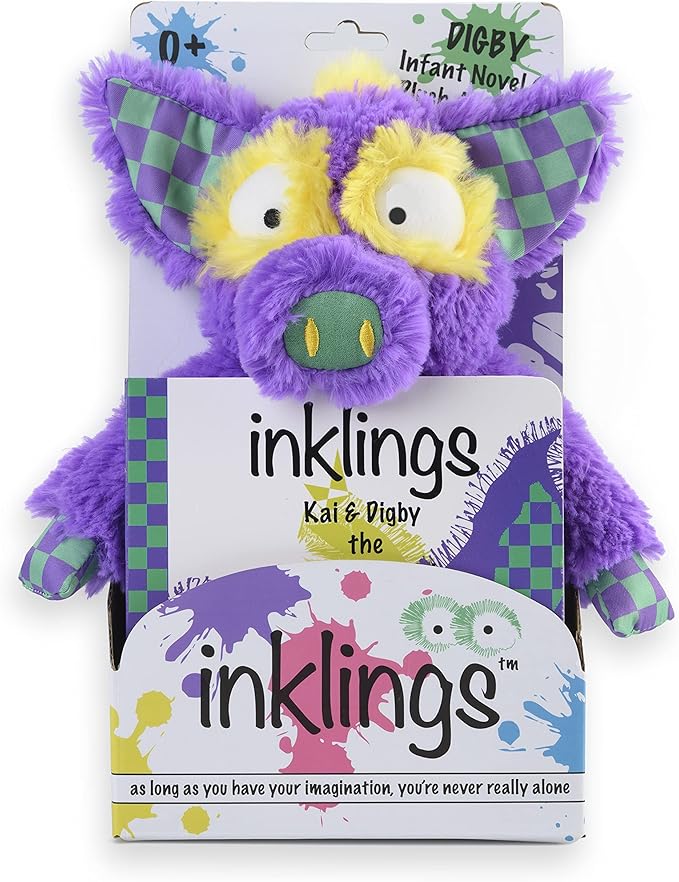 & Toddler Plush Soft Bean Bag Toy with Full Color