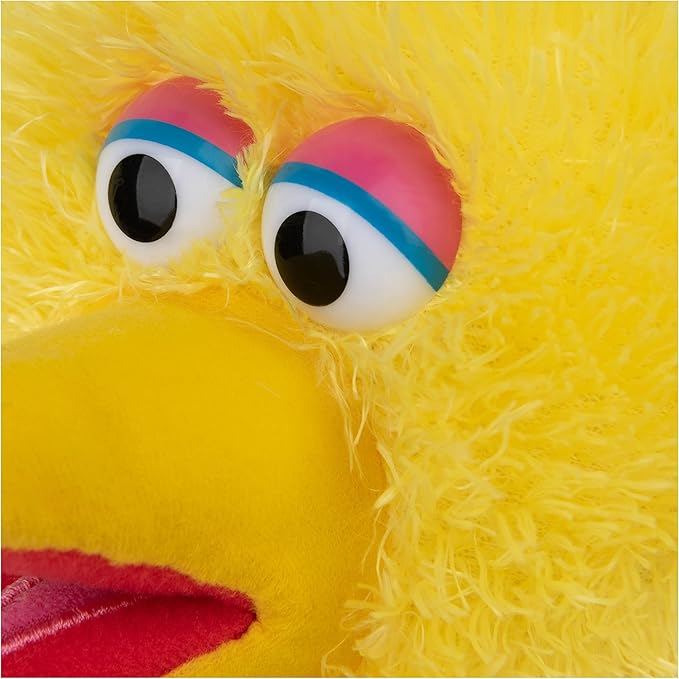 GUND Sesame Street Official Big Bird Muppet Plush, Premium Plush Toy for Ages 1 & Up, Yellow, 14”