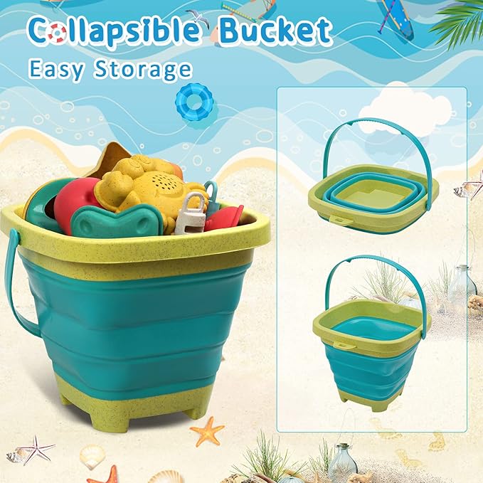 HomeMall 14PCS Beach Toys for Kids, Sand Toys Set for Toddlers