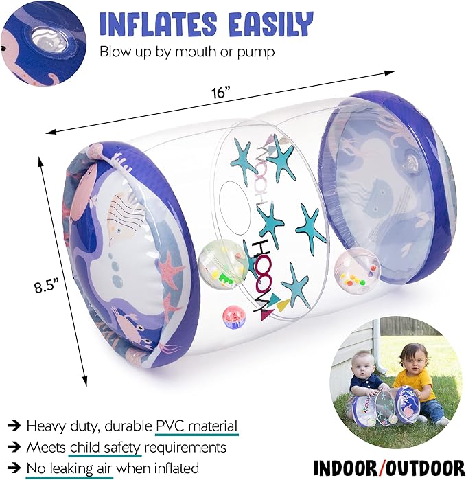 Hoovy Infant Crawling Toys | Toys for Crawling Babies 6-12 Months