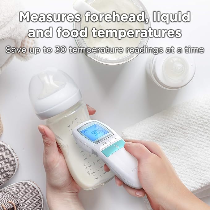 Motorola Care 3-in-1 Non-Contact Baby Forehead Thermometer - Body, Food or Liquid Temperature