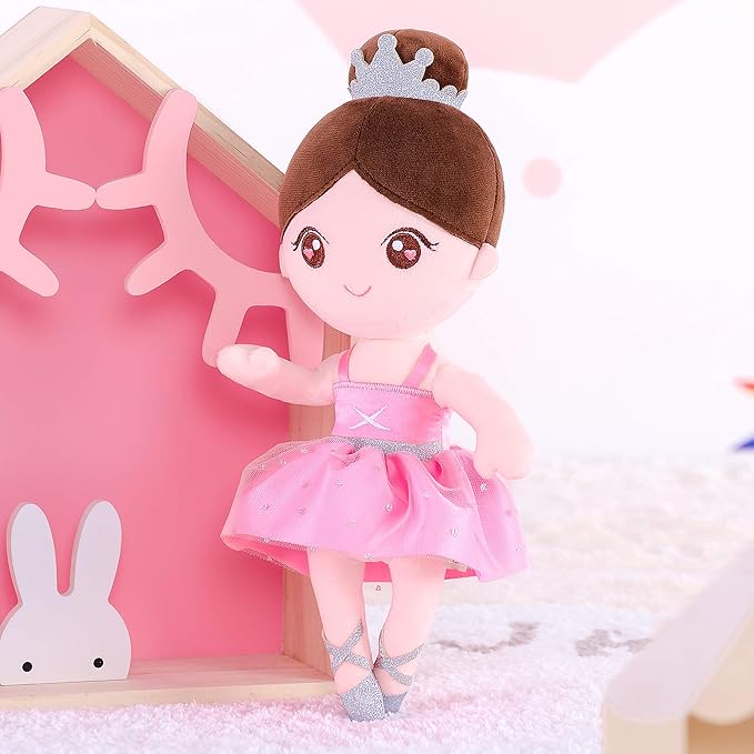 Gloveleya Baby Girl Gifts Dolls Soft Plush Toy Ballet Girl 13"…