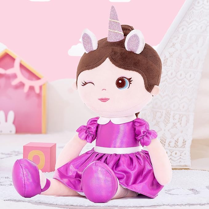 Lazada Plush Baby Doll Soft Girl Toys Unicorn Girls 16"