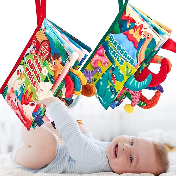 Baby Books 0-6 Months - 2PCS 0-6 Months 0-6-12 Months,