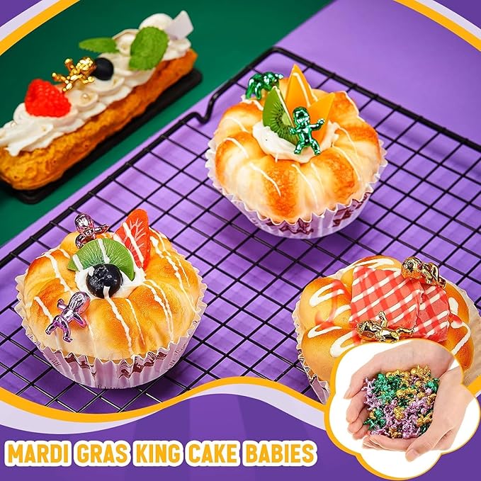 1.2inch Mini Metallic Tiny Babies, Colorful Tiny Baby Dolls King (48 pcs)