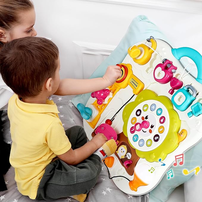 iPlay, iLearn Toddler Busy Board Toys 1 Year 12 18 2 3 4 Yr
