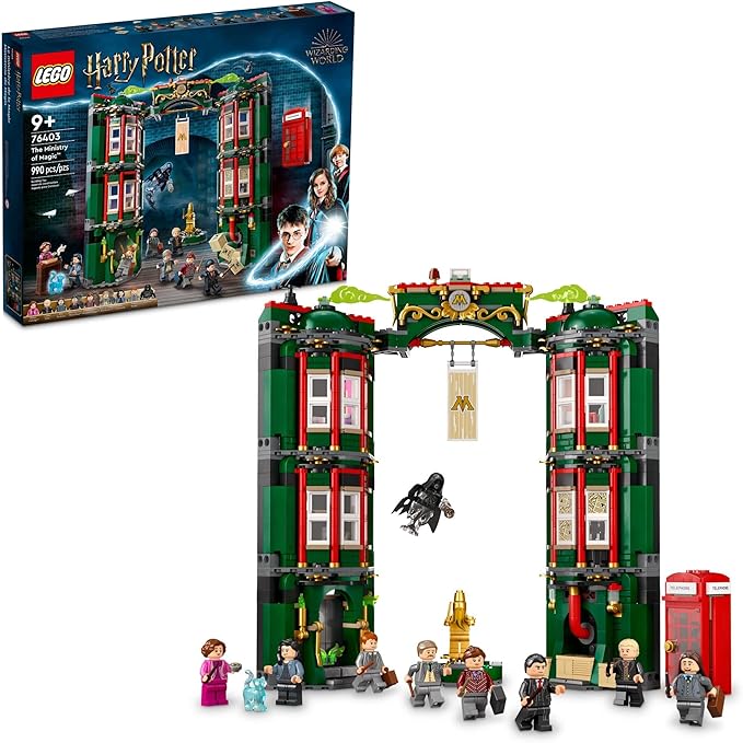 LEGO Harry Potter The Ministry of Magic 76403 Modular Model 12 Minifigures