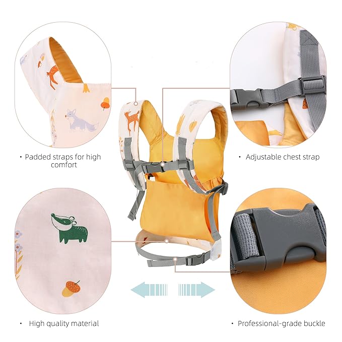 Baby Doll Carrier Front and Back Baby Doll Accessories Backpack